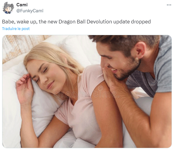Babe, wake up, the new Dragon Ball Devolution update dropped