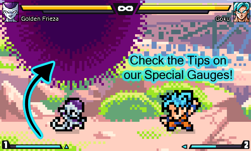 Check the Tips on the Special Gauges in Dragon Ball Devolution