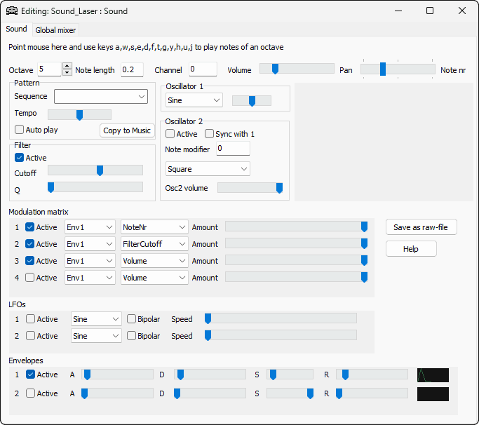 ZGameEditor Sound Component