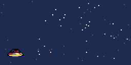 UFO meet asteroids
