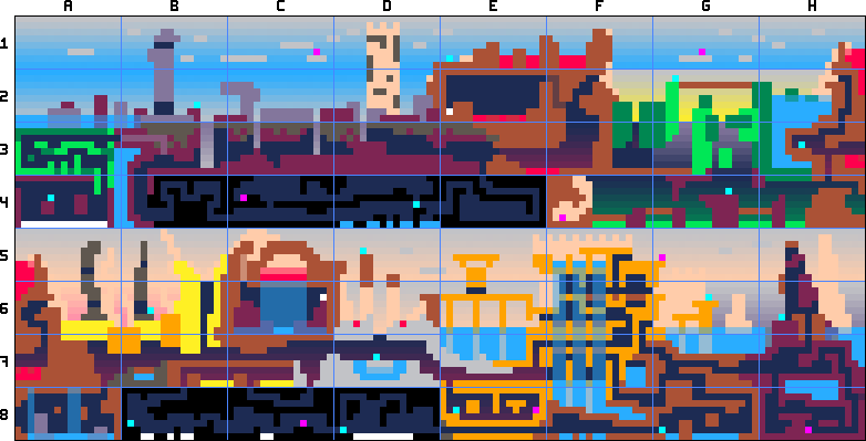 Fitting the world inside PICO-8